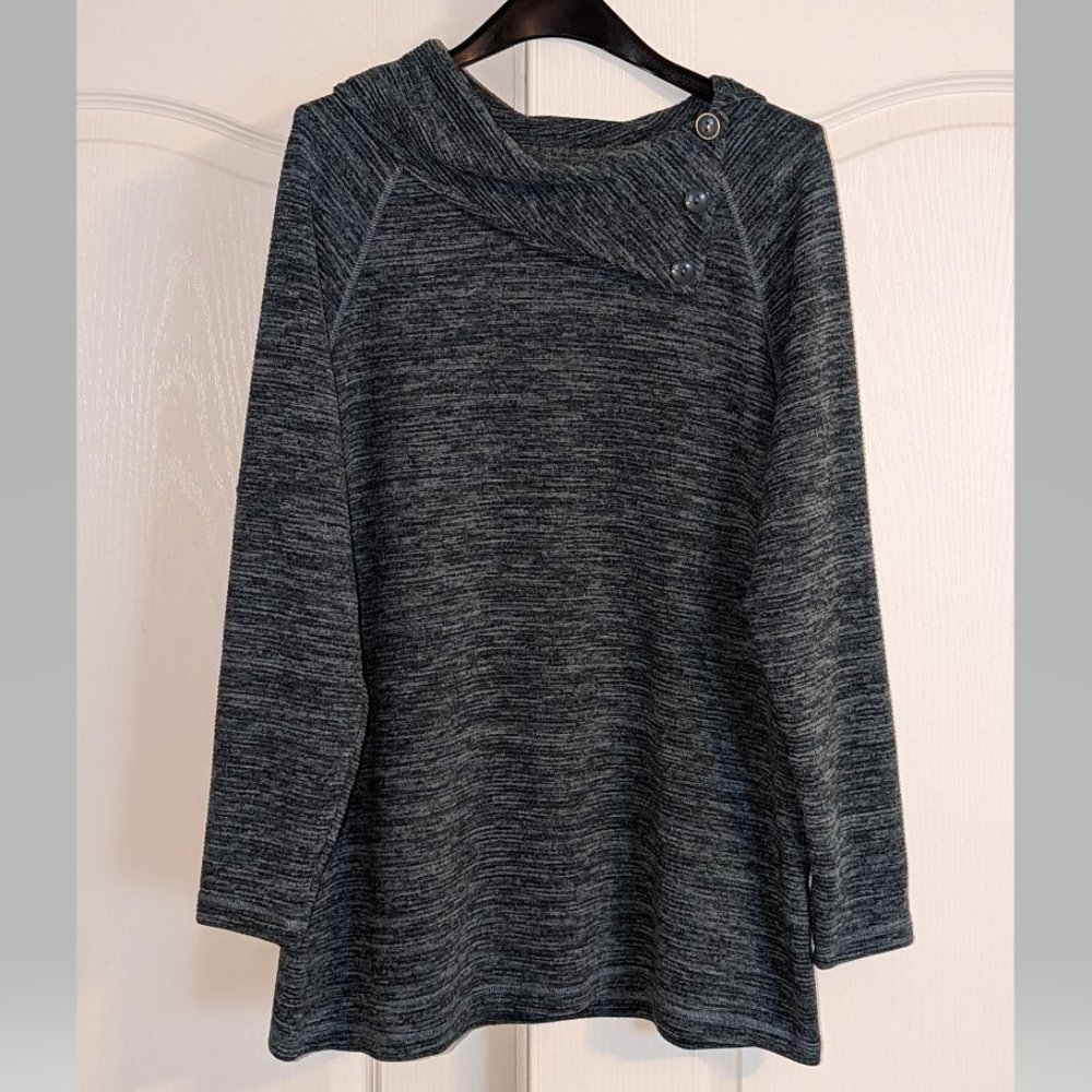 Christopher & Banks hunter green sweater